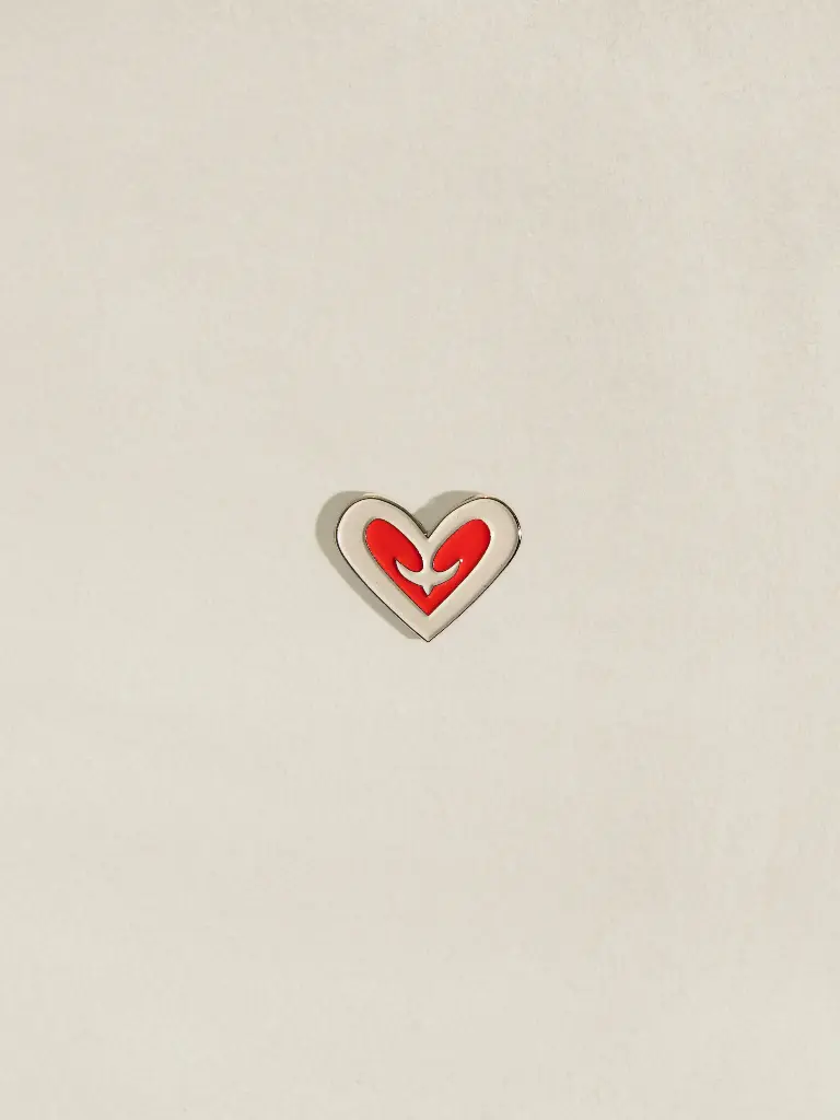 Journey Heart Pin