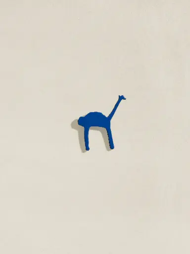 Camel Inscription Pin